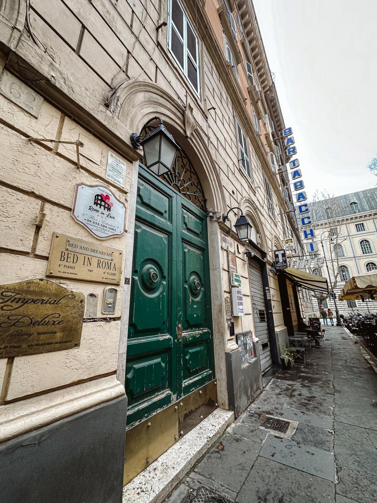 Rome In Love B&B - Termini Train Station Exterior photo